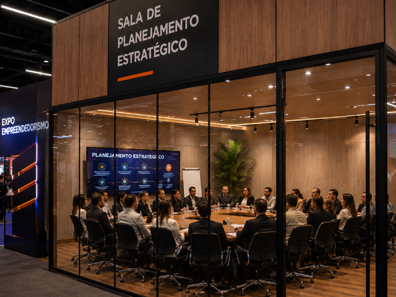 Salas de planejamento estratégico no HJ Conference: o que são e como aproveitar